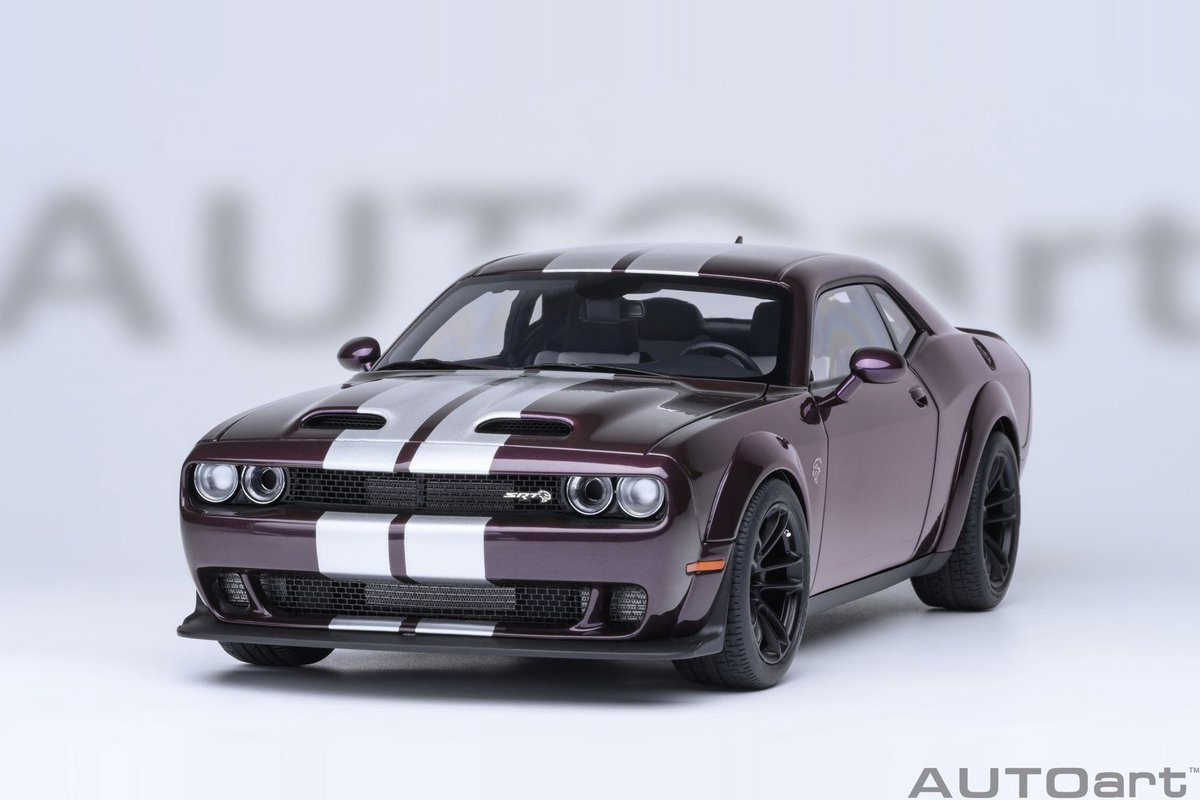 AUTOart 1/18 Dodge Challenger SRT Jailbreak, Hellraisin