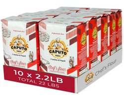 Caputo Tipo 00 Pizzamel 10x1kg | Fijne Tarwebloem voor Perfecte Pizza