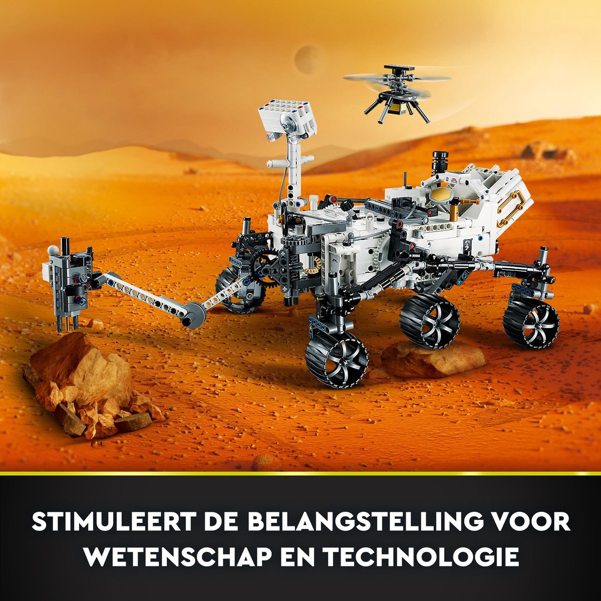 LEGO Technic NASA Mars Rover Perseverance Ruimte Set - 42158 — afbeelding 10