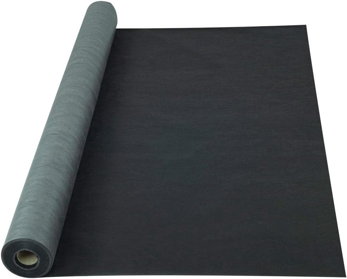 Dakonderspanbaan 115 g/m² - Antraciet, Voor Dakfolie en Vochtwering, 1,5 m x 25 m