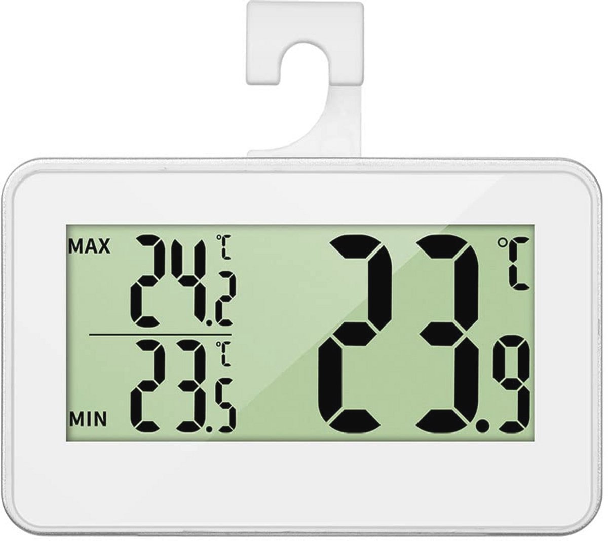 Digitale Koelkast Thermometer met Hangende Haak en Magnetische Terug