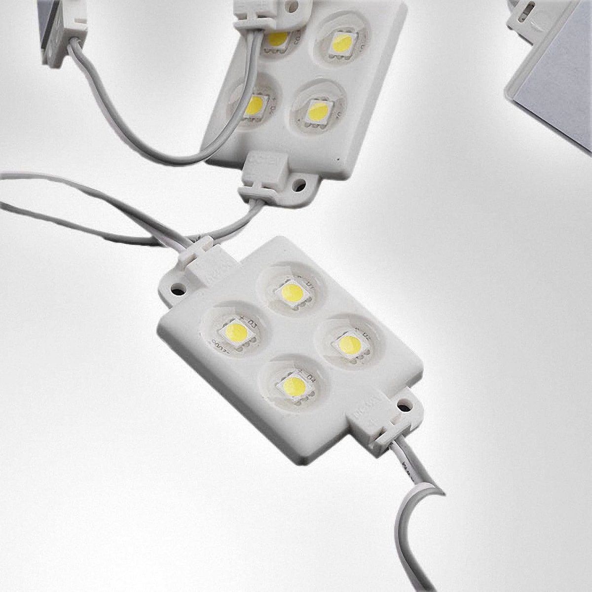 LED-moduleset IP65 - 20x Waterdichte SMD LED Module 12V voor Binnen en Buiten