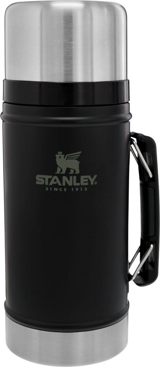 Stanley Classic Legendary Food Jar - 0,94 L, Mat Zwart Kiezel