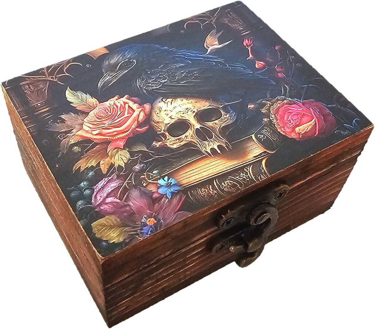 Kleine Sieradendoos | Oorbel en Ketting Bewaarbox voor Vrouwen en Meisjes | Cadeau Idee voor Verjaardagen, Kerst, Huwelijksfeesten en Dieren Ornamenten voor Thuisdecoratie