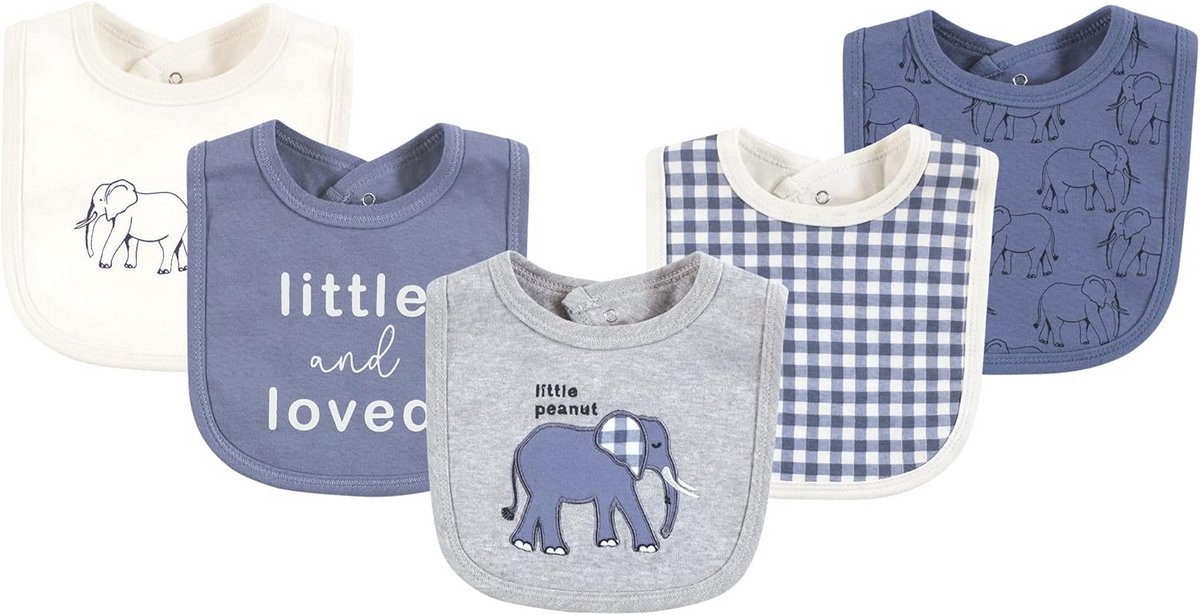 Biologisch katoenen slabbetjes voor baby's