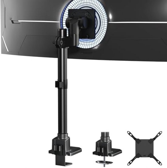 Alberenz® Enkele monitorhouder, verstelbare monitorarm voor 17-57 inch