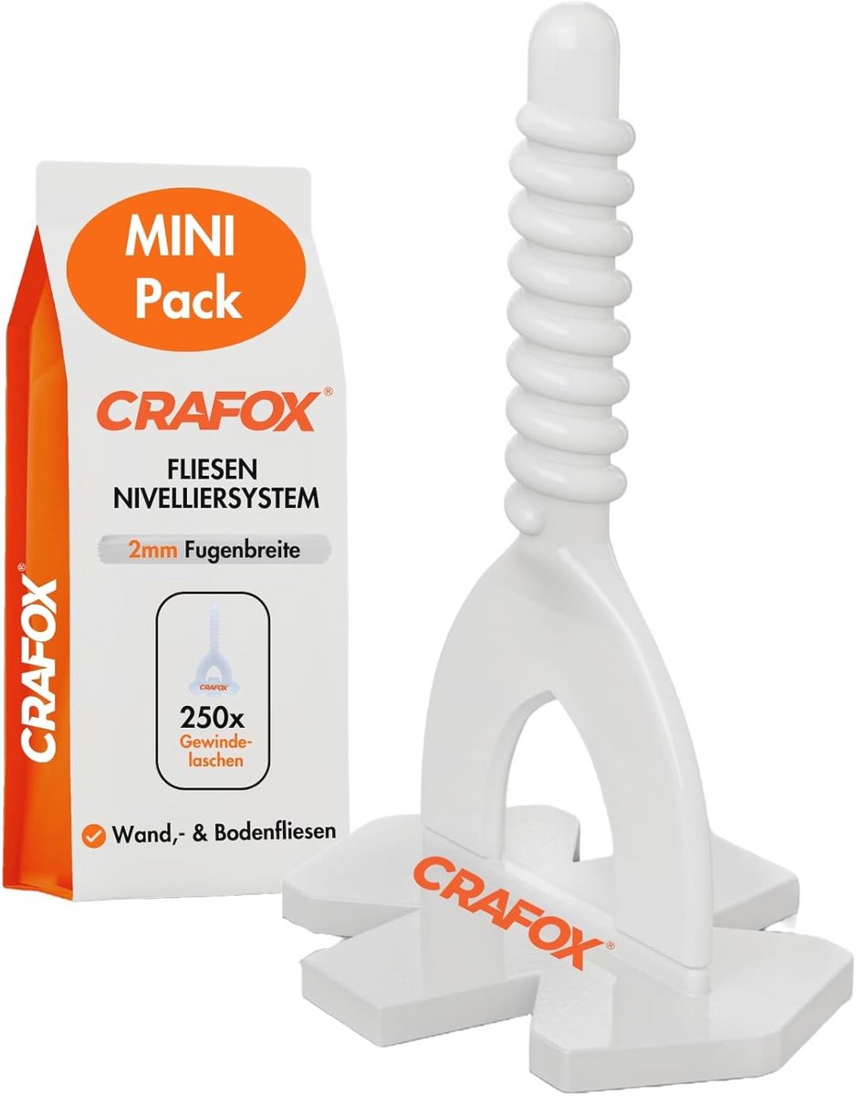 Tegelnivelleringssysteem Accessoires | 250x Schroef Clips | Professioneel gereedschap voor tegelzetters