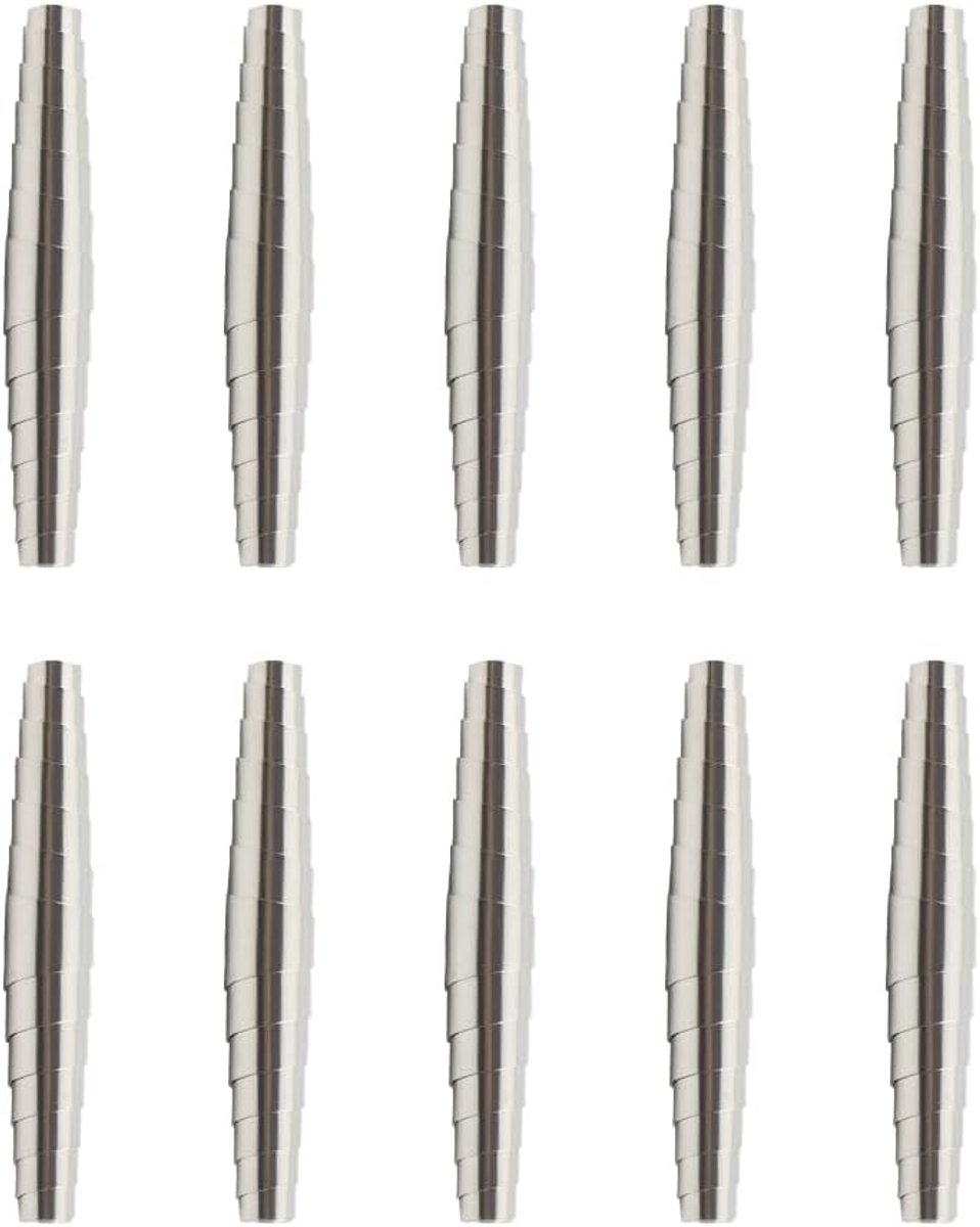 Allecto Plus - 10-delige Set Tuinscharen met Vervangende Lentes - Tuinschaar 7cm - Vervanging voor Snoeischaar