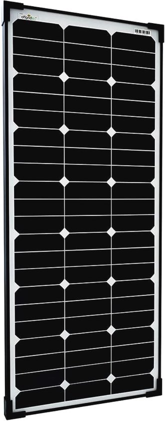 Slim 80W 12V Zonnepaneel voor Campers en Jachten