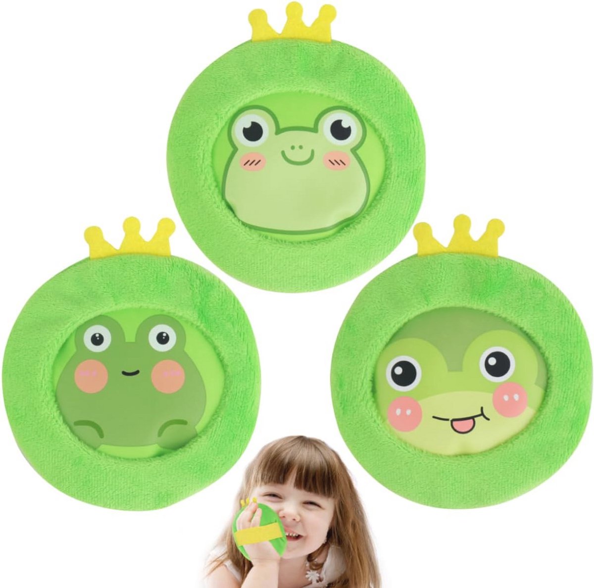 Koelpads voor kinderen - Zachte stoffen hoes - 3 stuks - Koud warm kompres - Ideaal voor tandpijn en zwelling