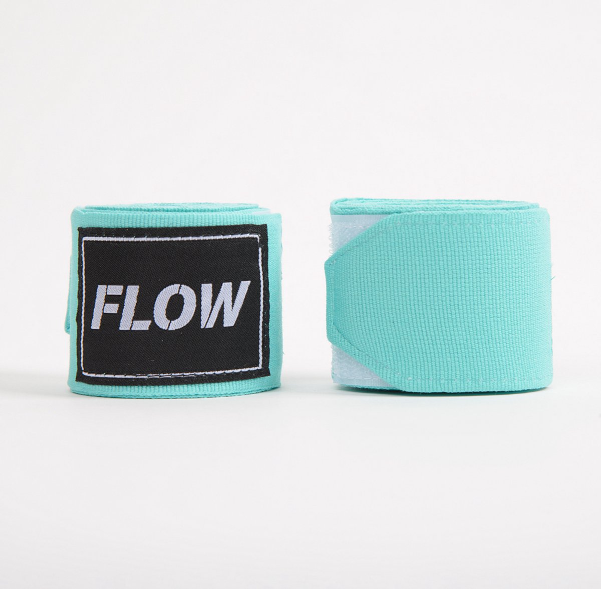 Flow Fightgear - Bandages voor boksen - 450 cm - Stretch Katoen - Lichtblauw