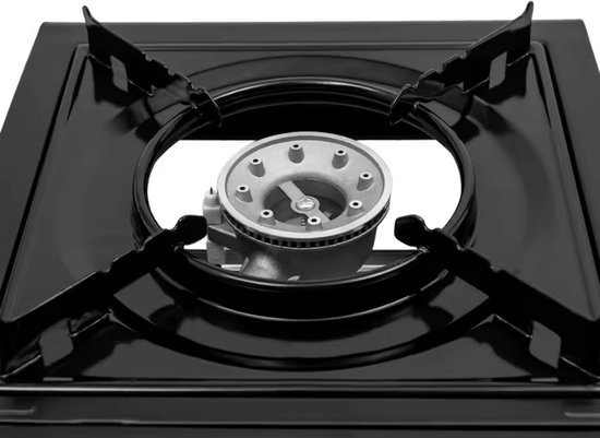 Draagbare Camping Gasbrander 2000W - Compacte Buiten Kooktoestel met Koffer - Ideaal voor Camping & Picknick — afbeelding 3