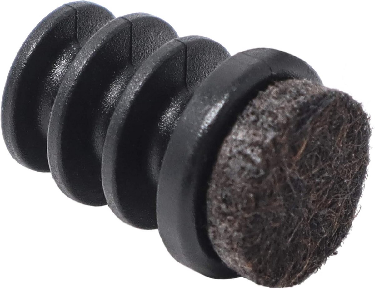 Lamellenstoppen met Vilt voor Ronde Buizen - Ø 14-16 mm - Premium Meubelglijders