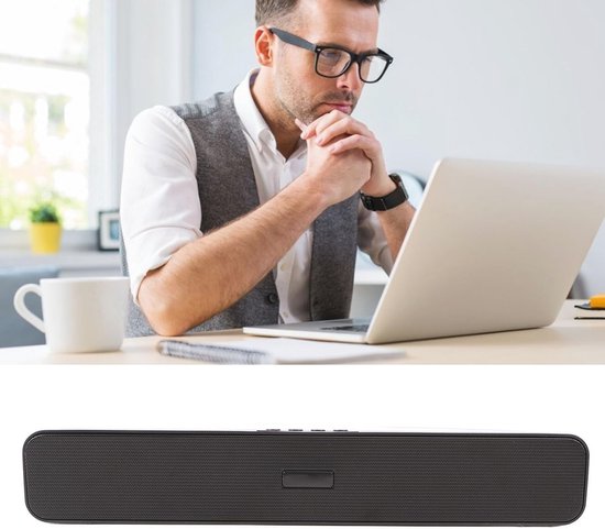 Draadloze Bluetooth Soundbar met 4D HiFi Surround Geluid en Ruisonderdrukking van Merkloos — afbeelding 5