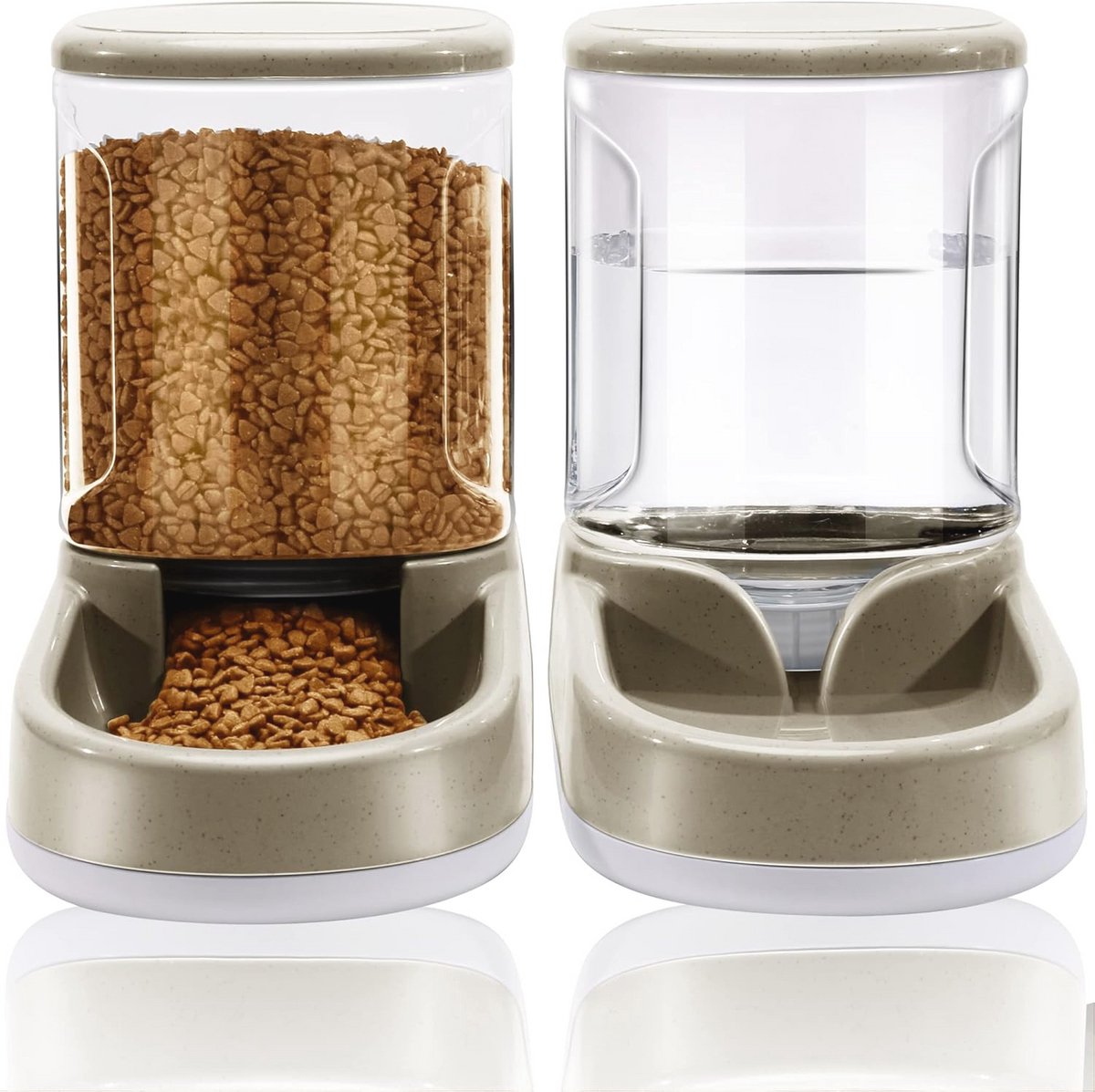 Automatische 2-in-1 voer- en waterdispenser voor huisdieren - 3,8 L