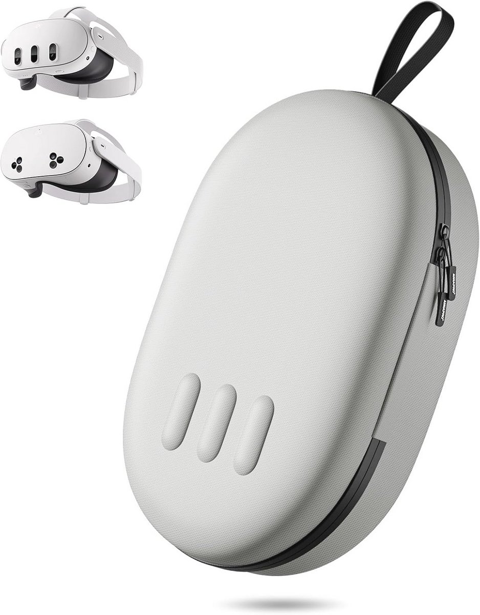 Harde case tas voor Meta Quest 3 headset en accessoires - perfect voor reizen