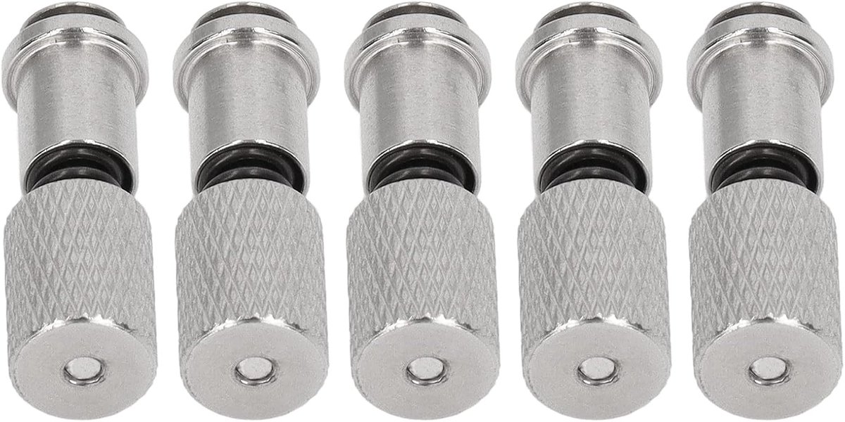 5 Piece Spring Foot Clamp - RVS Duurzame Persvoet - Verander Schroef Klem - Geschikt voor Hoofdzakelijke Schacht - Enkele Naald - Thuis en Industriële Naaimachines