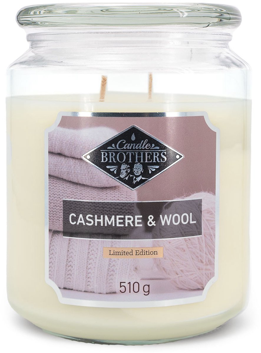 Candle-Brothers geurkaarsen - kasjmier en wol