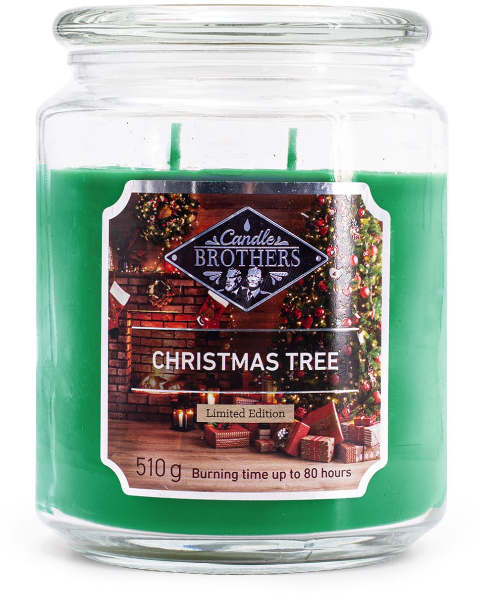 Candle-Brothers Geurkaarsen - kerstboomgeur