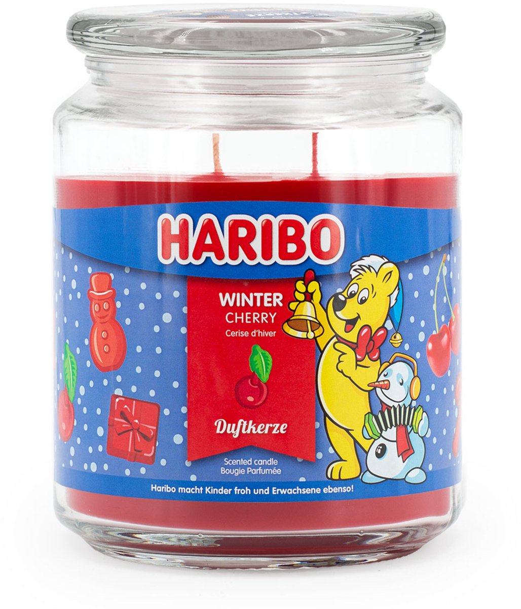 Haribo Geurkaars - winterkers rood