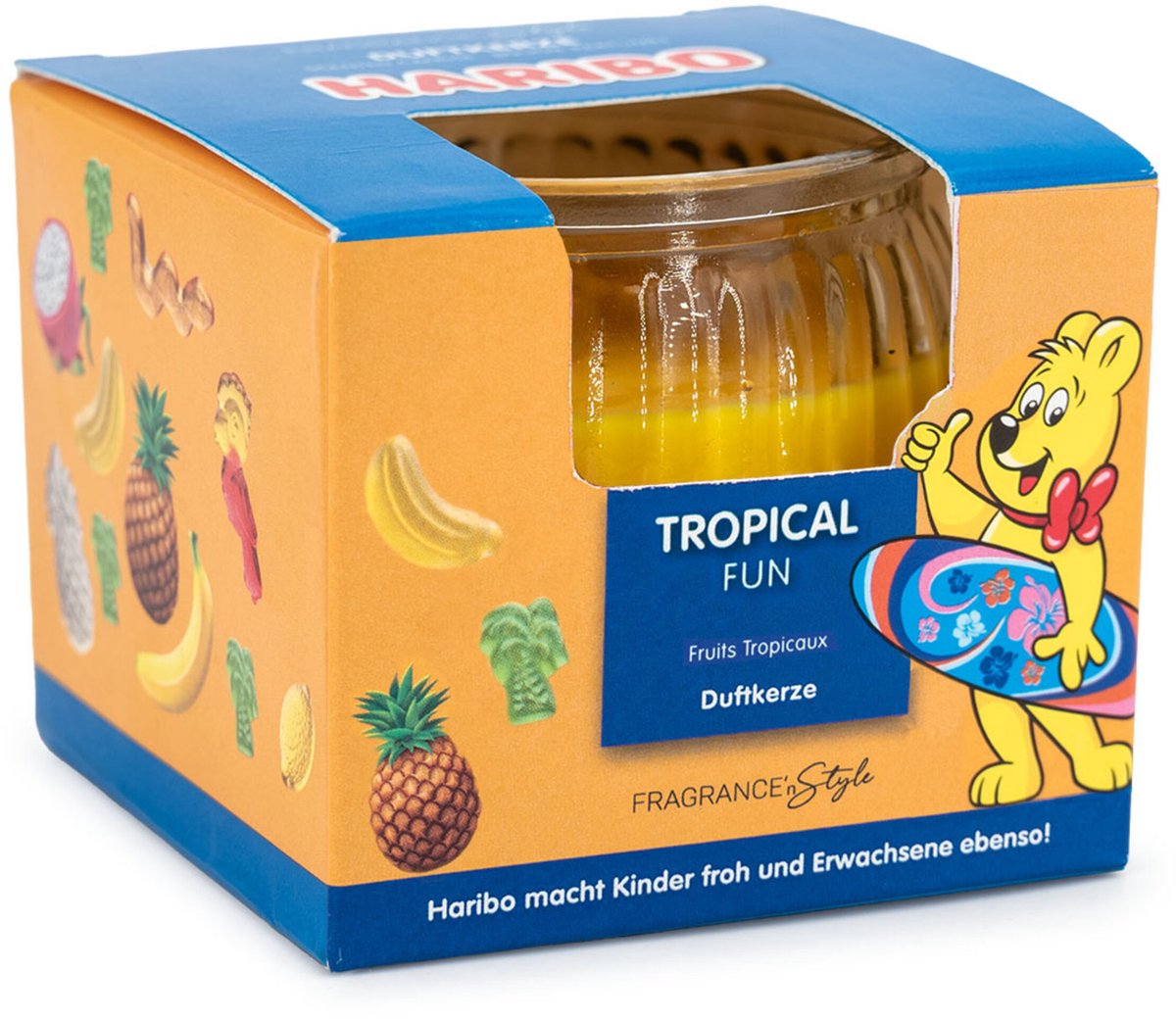 Haribo Geurkaars - tropisch plezier oranje