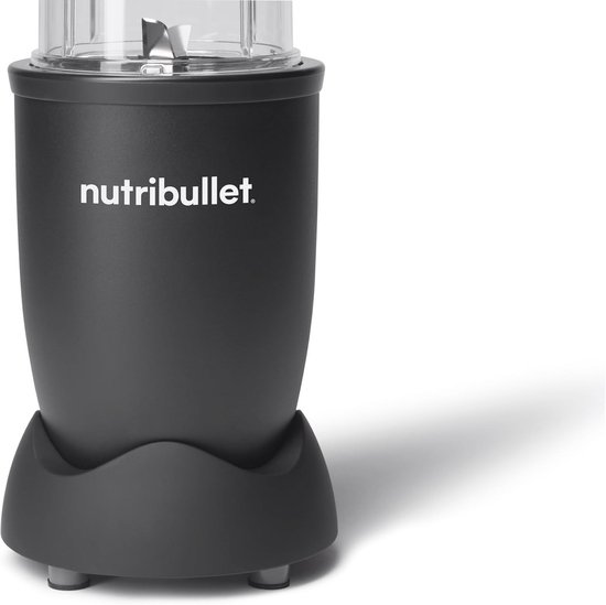 Nutribullet Pro 900, elektrische blender, shredder, smoothiemaker, multifunctionele blender, 900w vermogen 900ml en 710ml beker, champagne, NB910CP