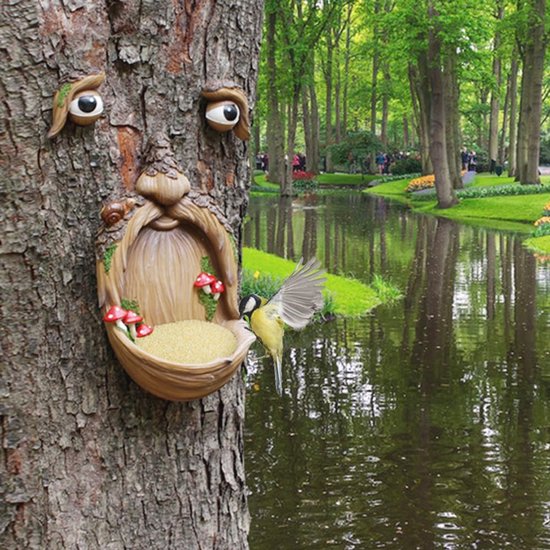 Vogelsilhouet in staal: Spreeuw. Creëert leven in de tuin en vergt geen onderhoud