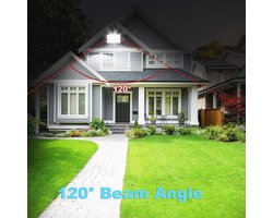 Indmird LED Schijnwerper Buiten 200W, 2 Stuks 20000LM 6500K Koel Wit IP66 Waterdichte Bouw Schijnwerper Voor Tuin Garage Sportveld Binnenplaats