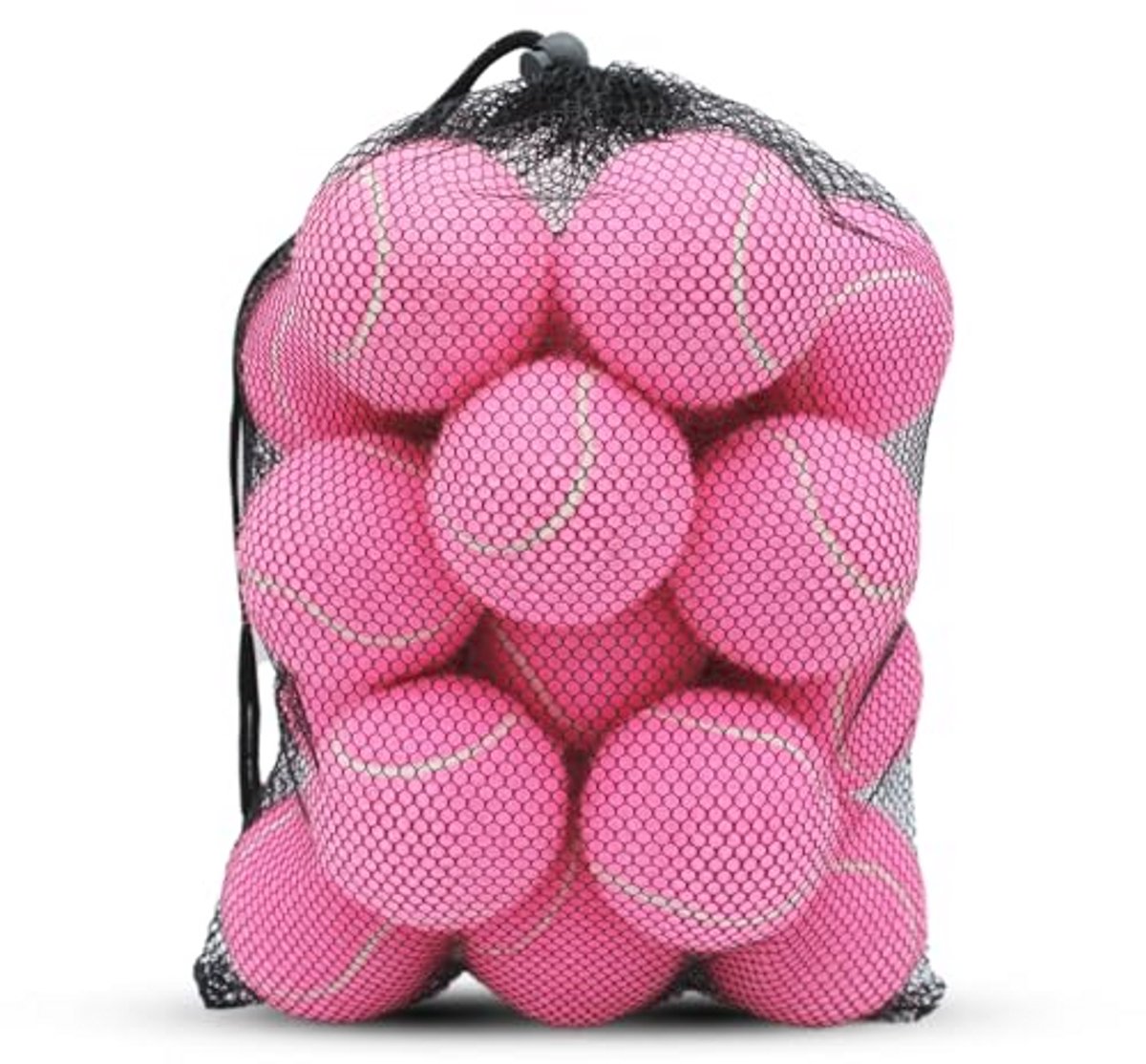 Tennisballen set van 20 - Hoge elasticiteit voor beginners en huisdieren