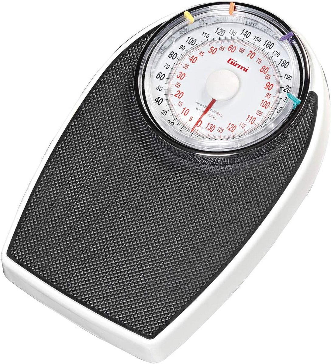 Medische Weegschaal met Antislip Rubber en Dubbele Schaal 136 kg