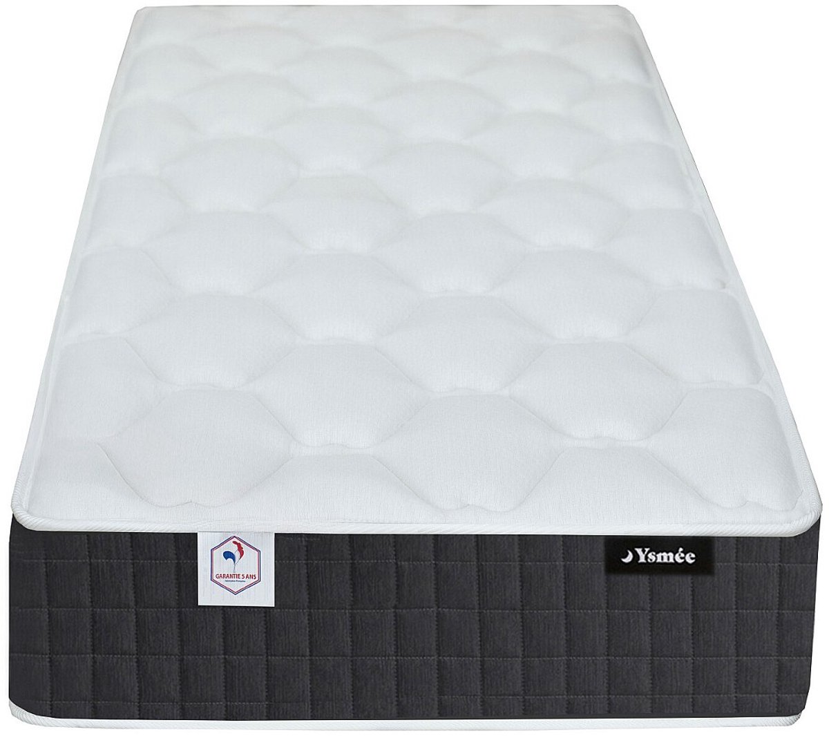 Vente-unique Relaxmatras 90 x 200 cm met pocketvering en vormgeheugen, dikte 24 cm - PAROX II van DREAMEA