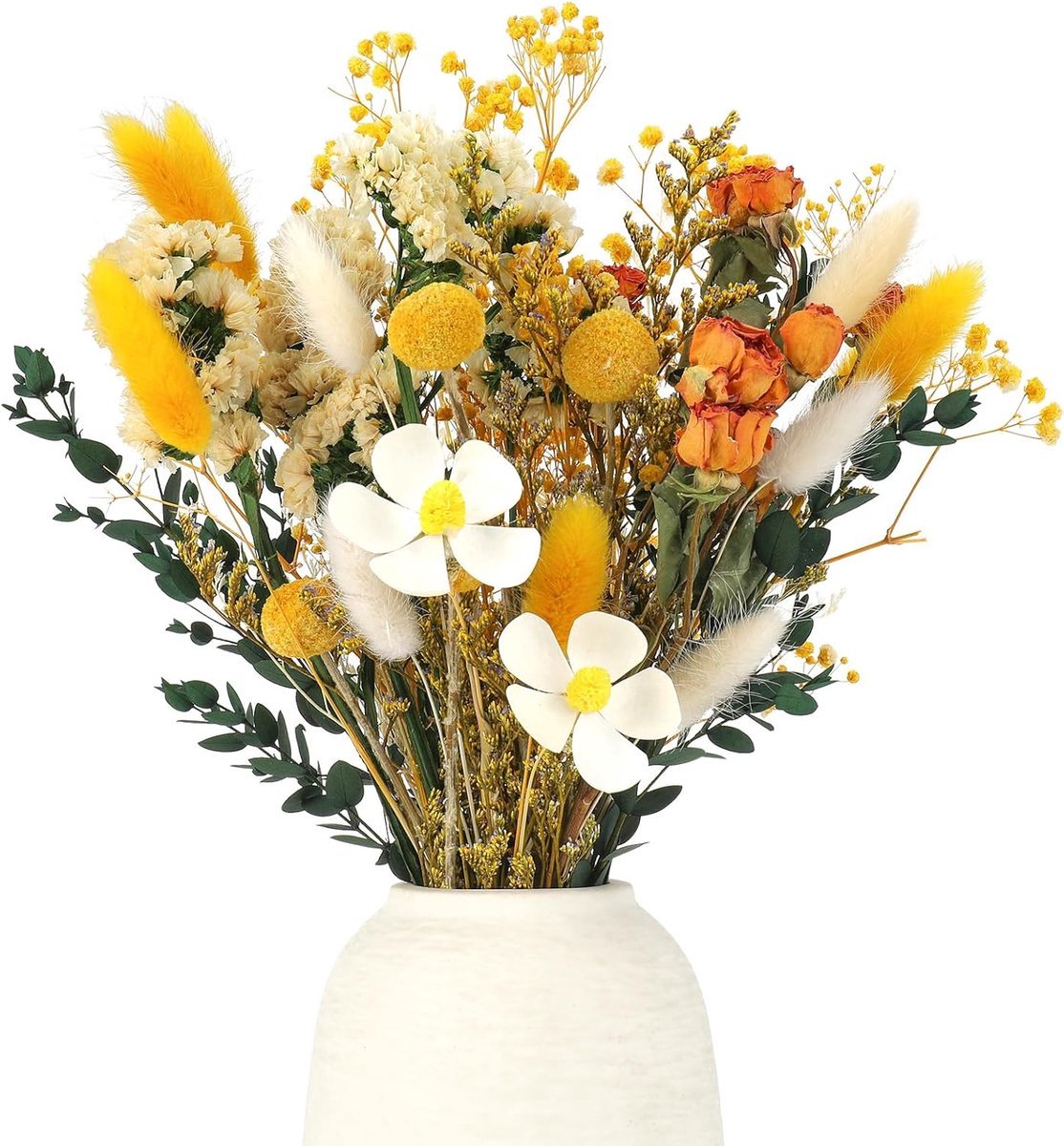 Stunq® Driede Bloemdecoratie Set - Natuurlijke Texturen en Verfijnde Details
