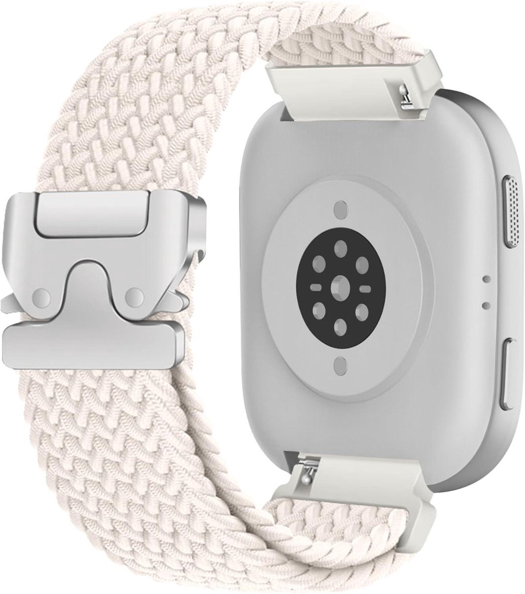 Cosensi - Nylon Armband 22mm voor Smartwatch - Geschikt voor Amazfit Balance, Bip 6 en Bip 5 - ademend en zacht - Sterrenlichtpatroon - Rond ontwerp - Geschikt voor Amazfit GTR 4, GTR 3 en GTR 3 Pro