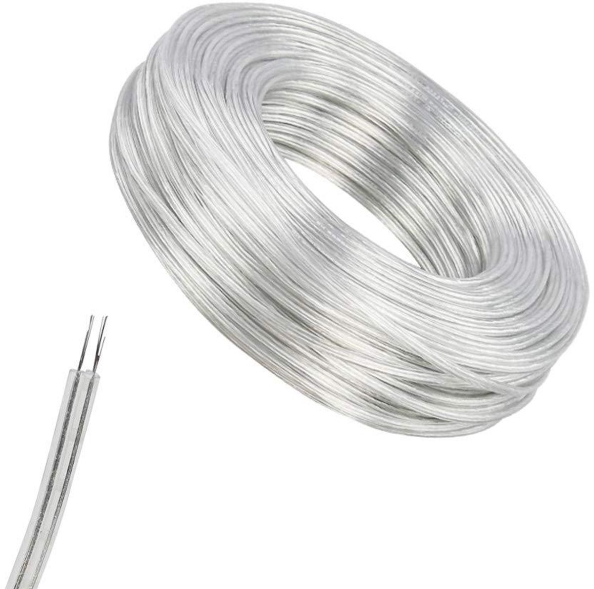 Cosensi - Flexibele PVC-koperkabel - Elektrische kern - Diameter 3 mm - Slijtvast - Oxidatiebestendig - Elektrische accessoires - 10 meter