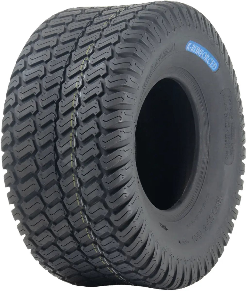 18x9,50-8 Grasmaaierband voor grasvelden, 6-laags, met Kevlar-versterking, tubeless, Wanda P332
