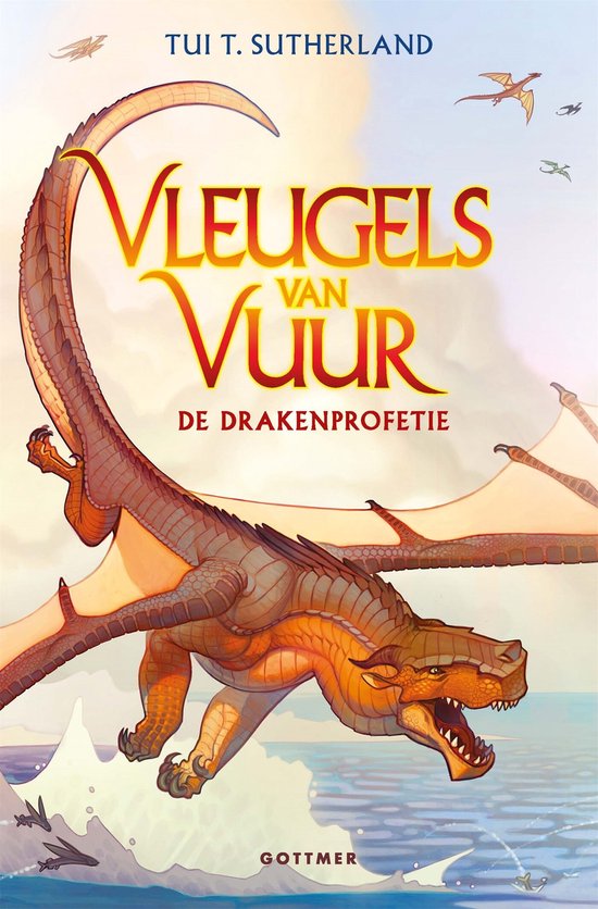 Vleugels van vuur 1 - De drakenprofetie - cover