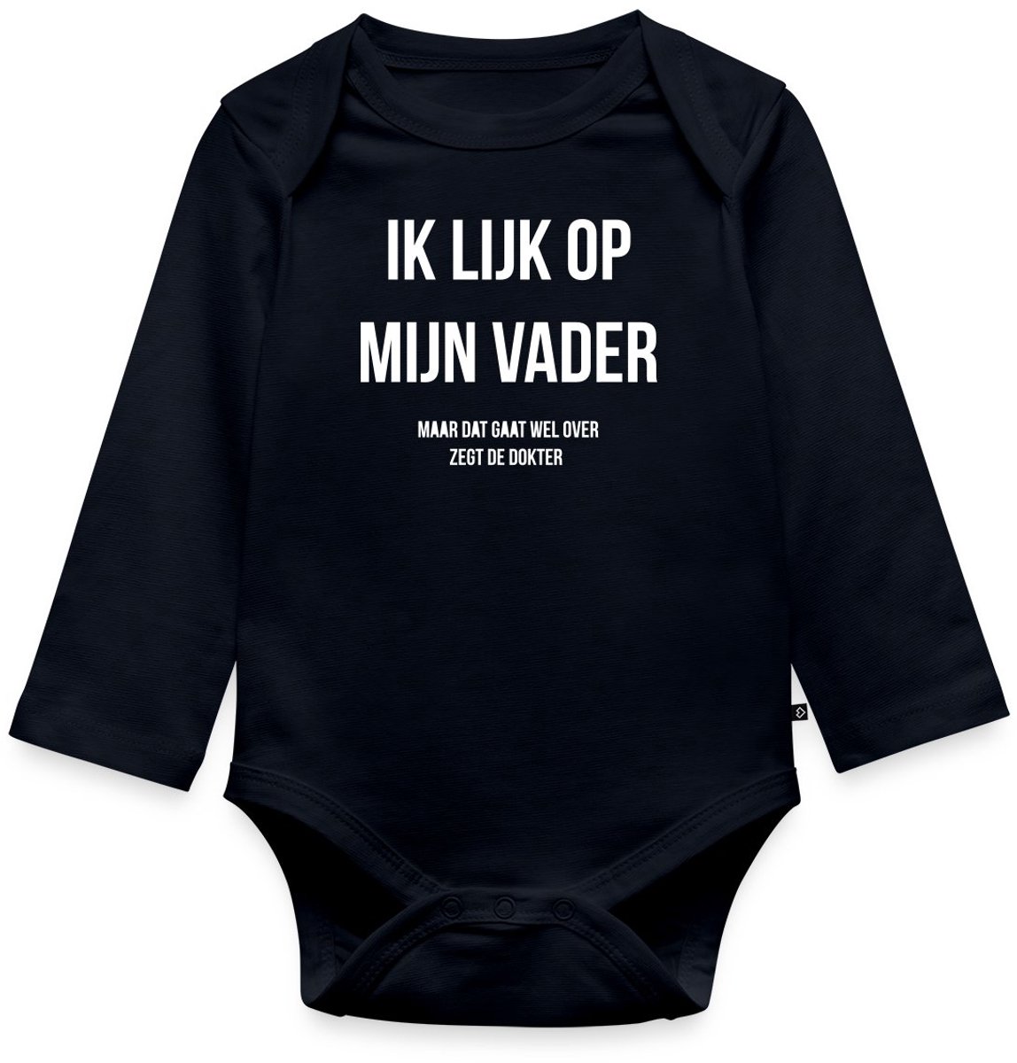 Ik Lijk Op Mijn Vader Citaat Baby Rompertje Met Lange Mouwen