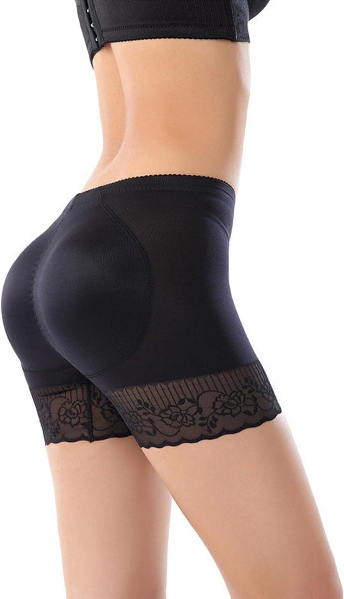 Cosensi Vrouwen Butt Lifter Shapewear met Kant en Gewatteerde Fake Butt, Hip Enhancer Control Slipje voor Naadloze Body Shaper Ondergoed met Buikcontrole - Comfortabele en Flatterende Lingerie Any