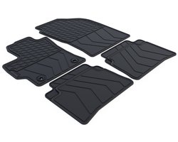 Rubber Automatten geschikt voor Toyota Corolla - 2019-heden - 4-delig - Uitvoering: Sedan / Touring Sports