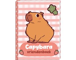 Vriendenboek Capybara - Kinderen - Hardcover - Dieren