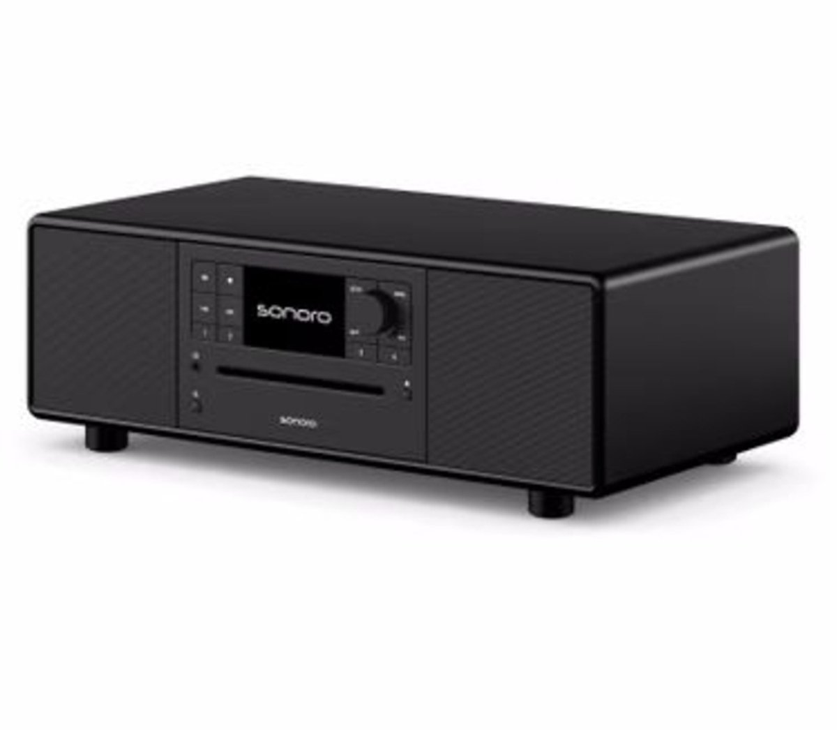SONORO Prestige 2025 All-in-One-Muzieksysteem - Mat Zwart