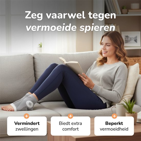 Chaussettes de neuropathie Alyze - Taille 36-42 - Bas de compression - Chaussettes de soutien médical - Diabète - Lit - Chaussettes de sommeil - Circulation sanguine et Course à pied