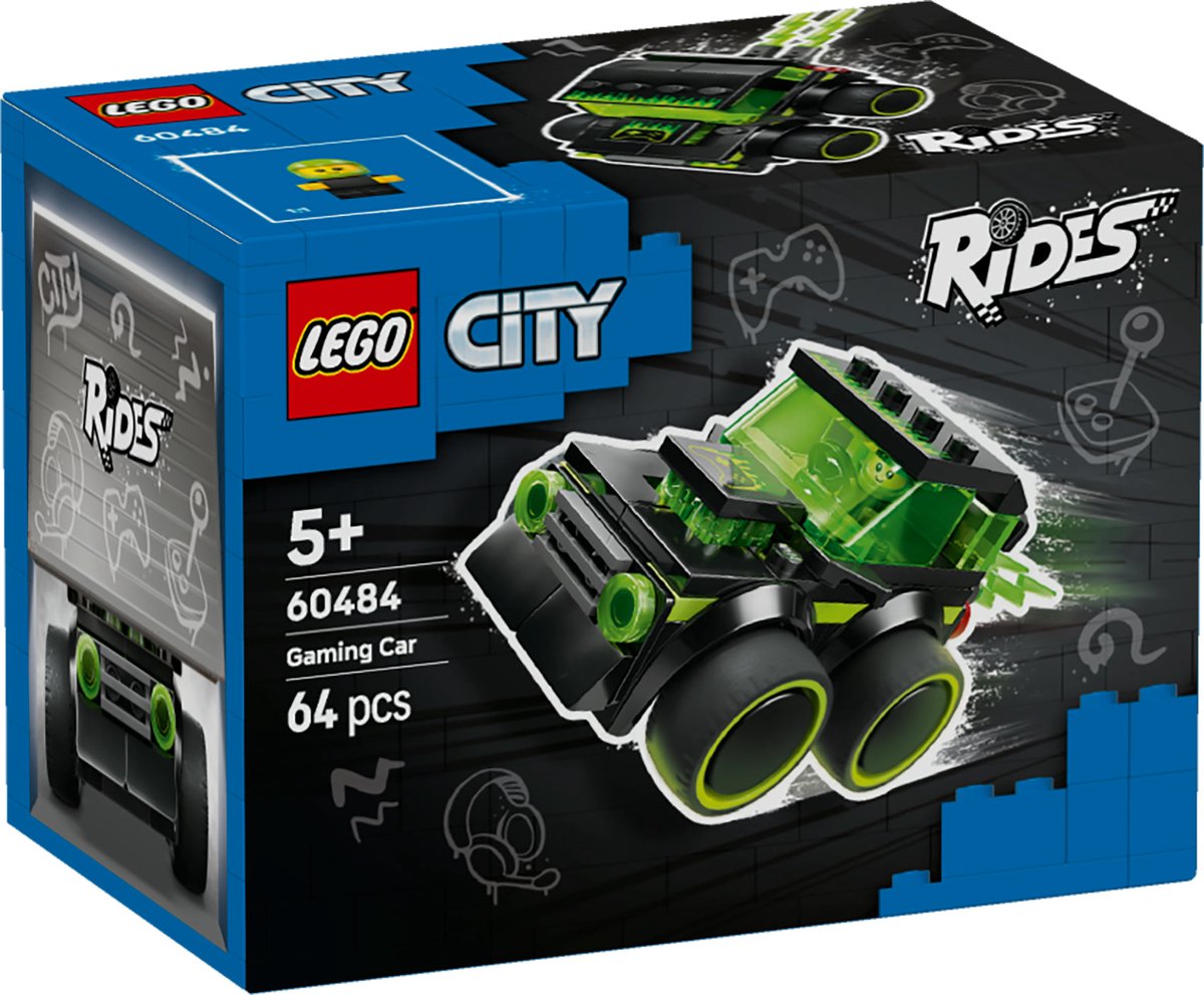 LEGO City Rides – Gaming Race Car - 60484 — afbeelding 10