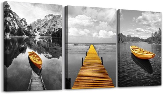 Stunq® Panneaux Muraux Décoratifs avec Paysages Naturels Authentiques - Perfect pour Chaque Pièce