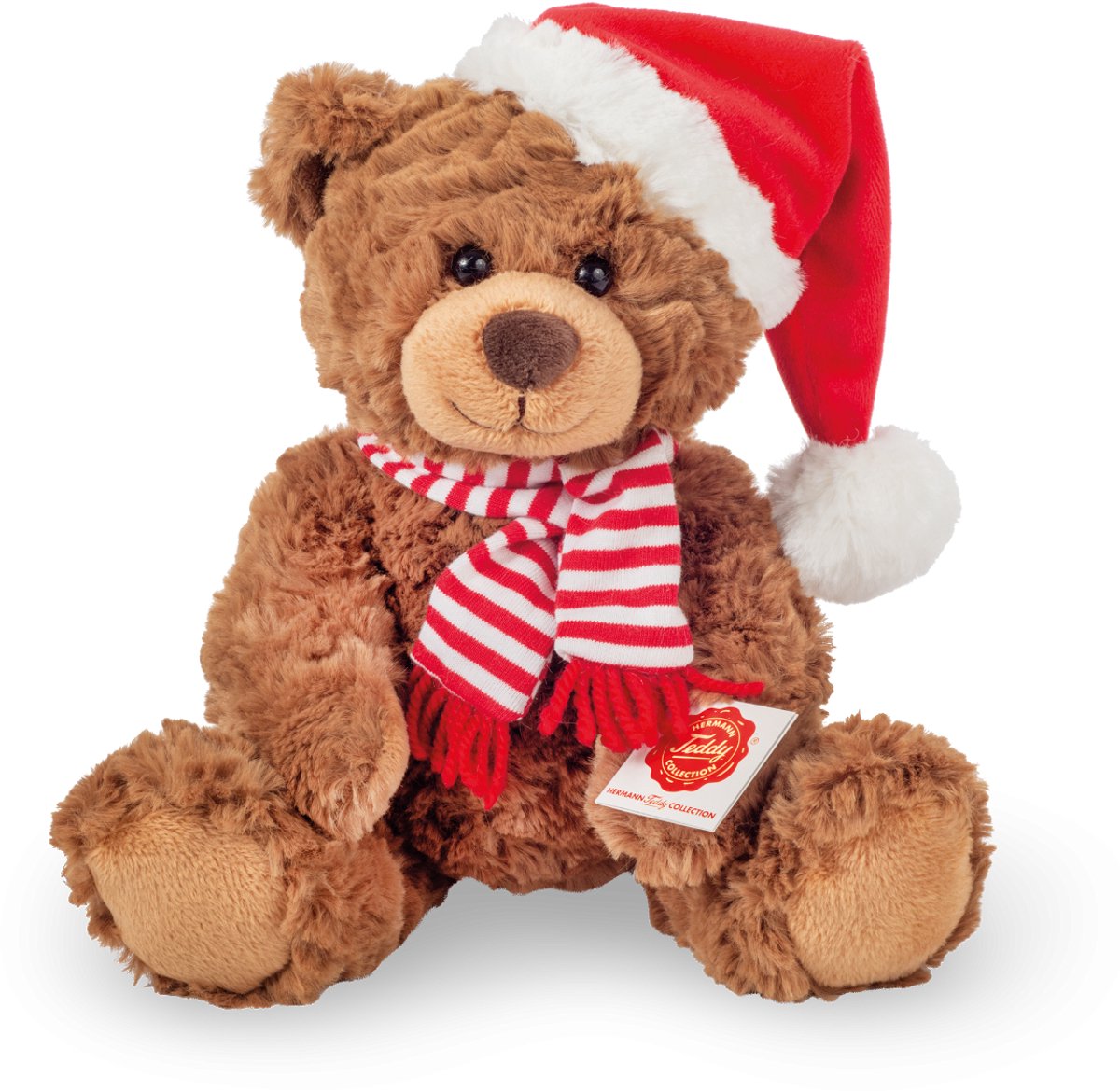 Knuffel Kerst Teddybeer 30cm