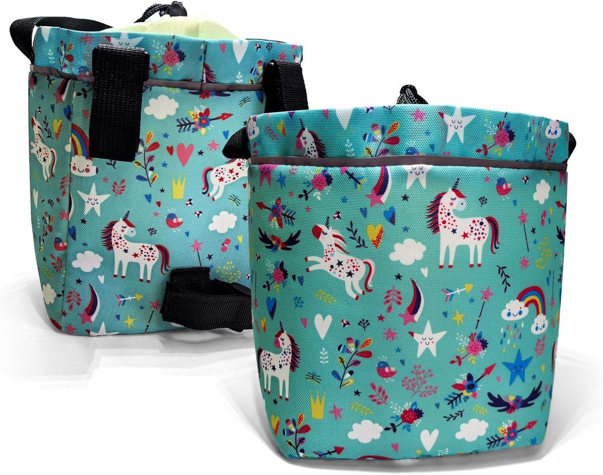 Stunq® Durable Cycling Bag with Reflective Elements and Safety Enhancements for Children’s Bikes