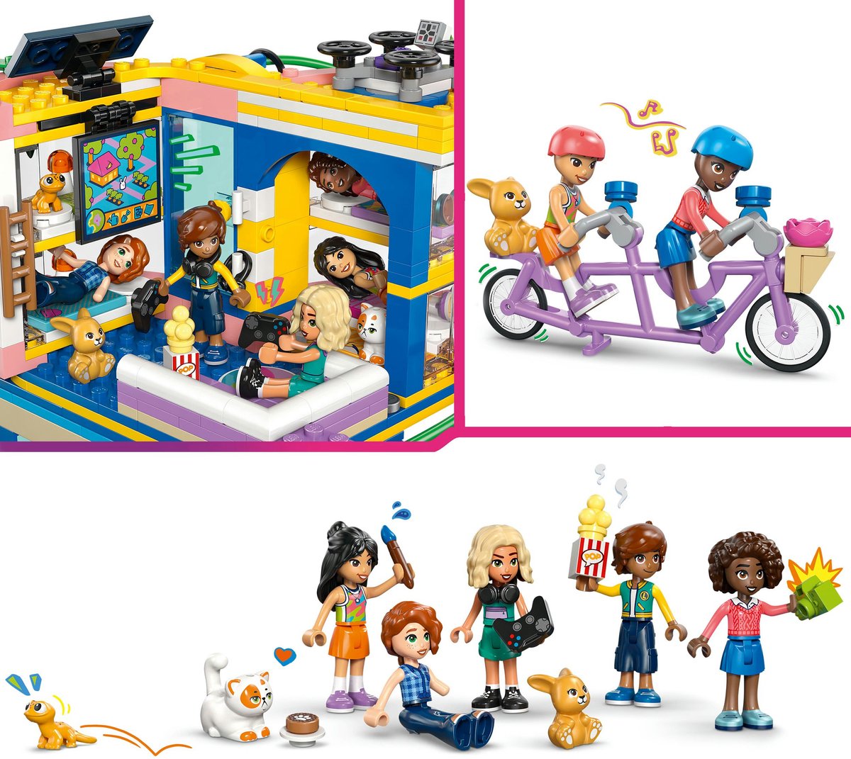 LEGO Friends 42689 - Heartlake City Clubhuis – foto 4
