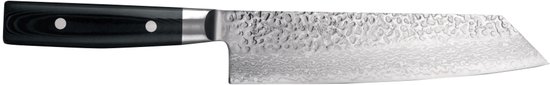 Couteau de chef Yaxell Zen Kiritsuke – 20 cm Acier VG10, 37 couches Damas, Lame martelée
