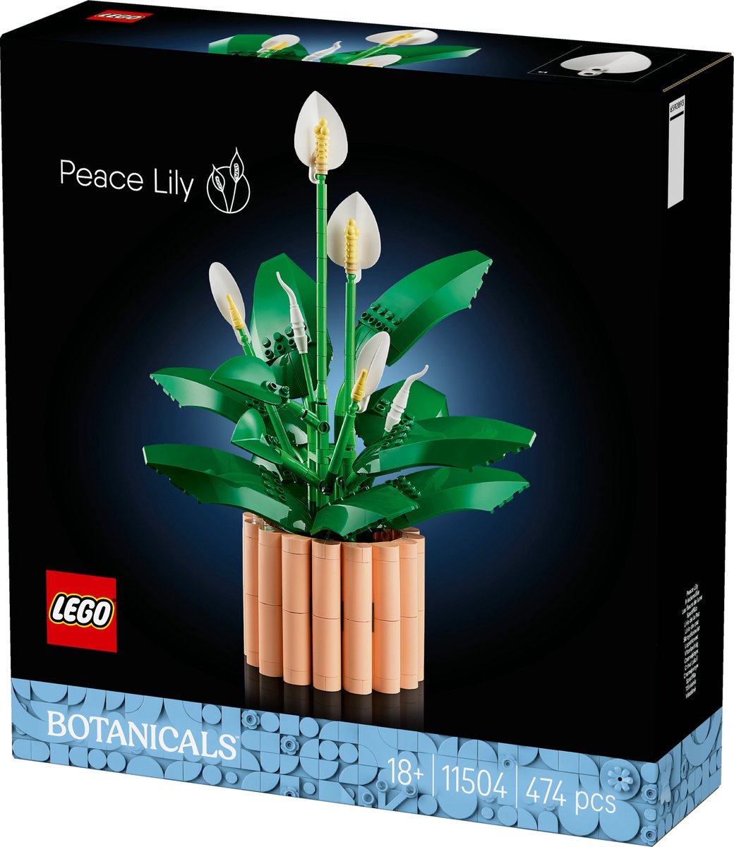 LEGO Botanicals Lepelplant - Bloemen Decoratie Bouwpakket voor Volwassenen - 11504 – foto 8