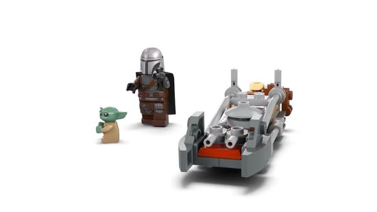 LEGO Star Wars - De Mandalorian en Grogu's Speederbike Bouwpakket voor Kinderen - 75436